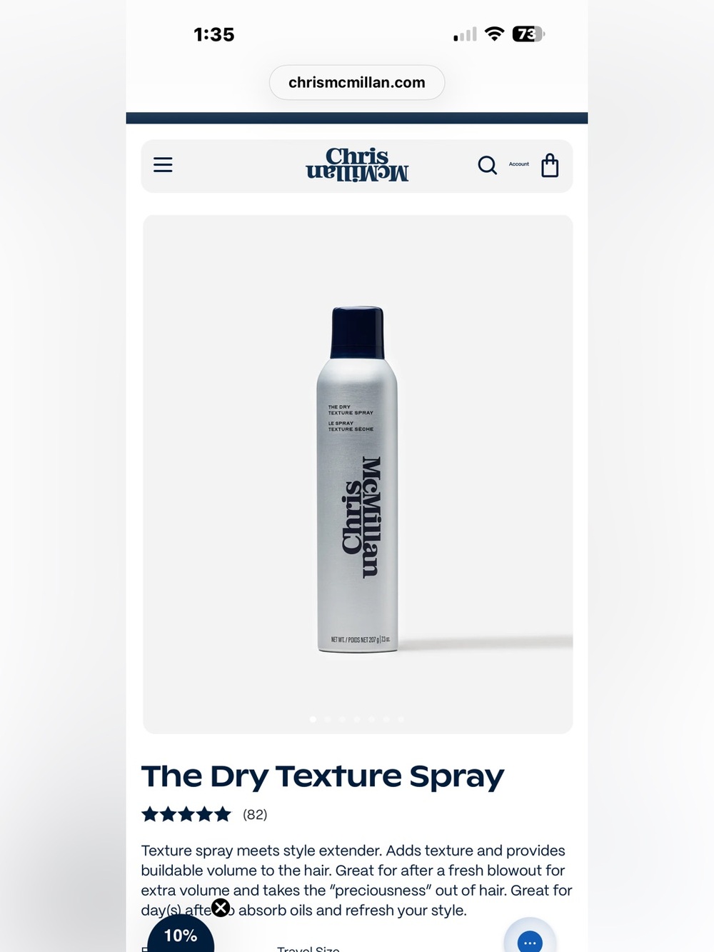 Dry Texture Spray